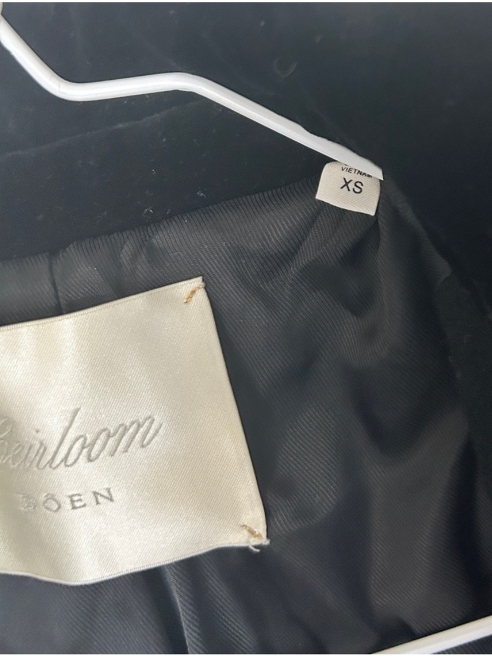 Doen Heirloom Kensington Wool Coat Black - Picture 10 of 11